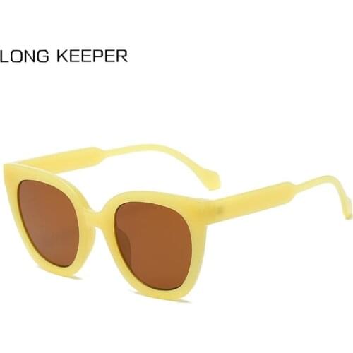 2021 Cat Eye Sunglasses for Women Classic Brand Designer Luxury Glasses Female Vintage Square Summer Goggles gafas de sol mujer