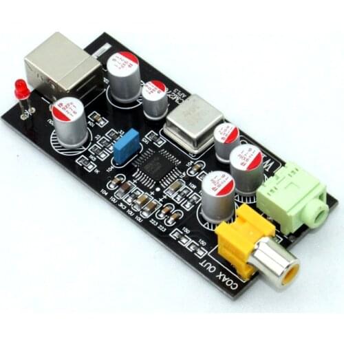 YJ00138-USB PCM2706 sound card supports WINXP WIN7 WIN8 32bit-64bit Operating System