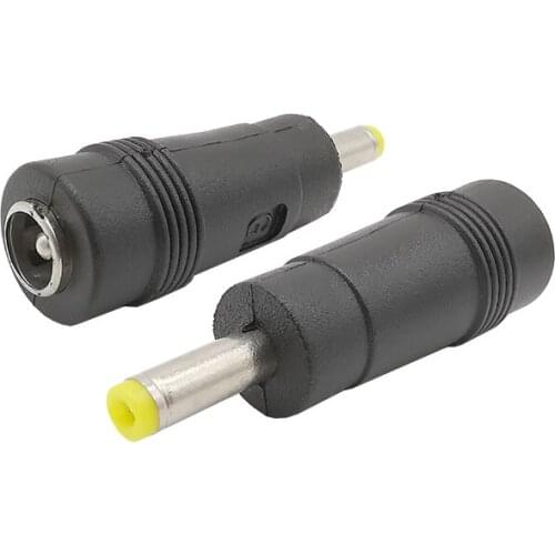 10Pcs DC 5.5x2.1mm Female to 4.0x1.7mm Male DC Connectors Plug Tips For Electrical Socket