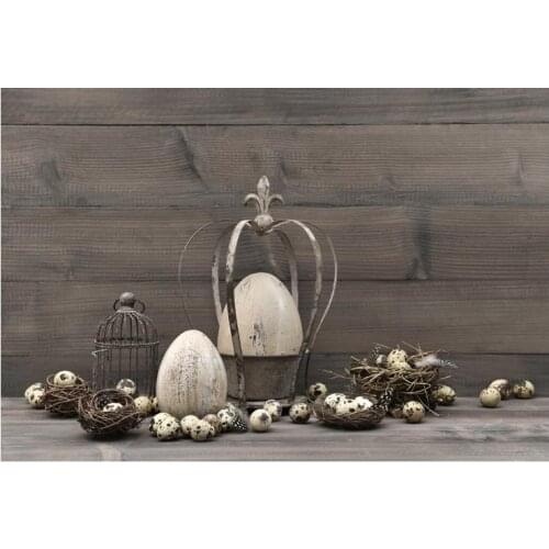 3x5ft Hot Sale Thin Fabric Cloth Printed Photography Background Easter Backdrop with Wooden Floor Retro Custom Backgrouns