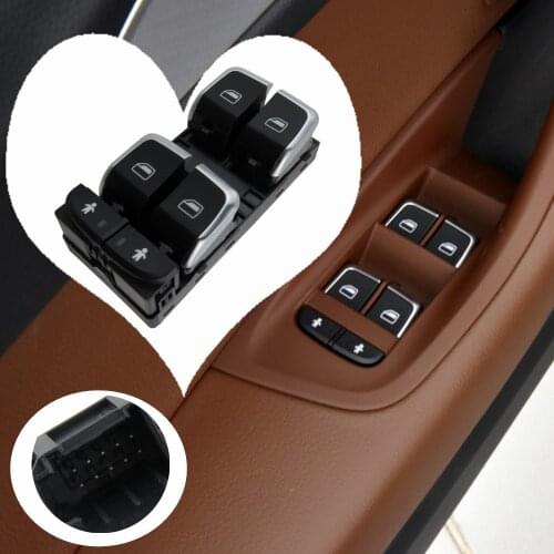 4G0959851 4G0 959 851 5PR Power Master Window Control Regulator Switch for Audi A6 S6 C7 A7 Q3