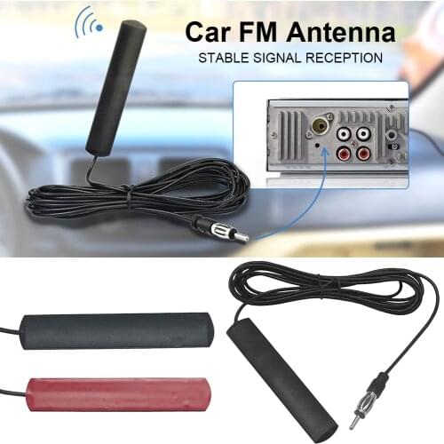 Car Antenna Non-toxic And Durable Plastic Signal Paste Amplifier Booster Antenna Car Radio Hidden Amplifier