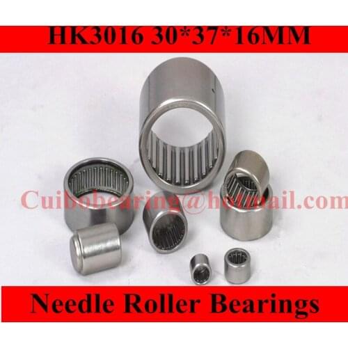 Free shipping 5pcs/lot HK3016 Drawn cup needle roller bearings 45941/30 30*37*16mm