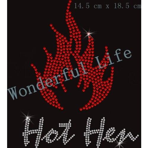 Free shipping rhinestone Hen Party Hot Hen Rhinestone Applique