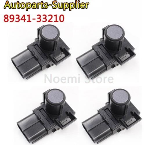 4PCS PDC Backup Parking Sensor For Toyota 2012-2015 Camry Land Cruiser 89341-33210-C0 Black Silver color