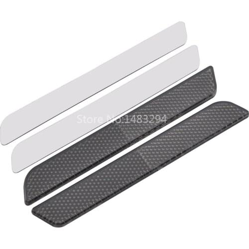 Smoke Reflectors Motorcycle Hard Saddlebag Latch Covers Decorative Parts For Harley Touring Road King Electra Street Glide 94-13