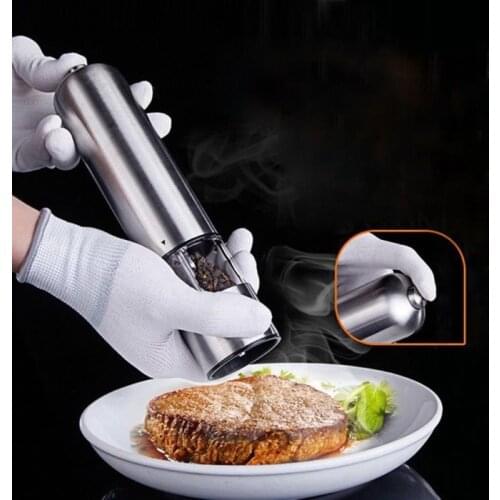 Electric Coffee Grinder Stainless Steel Coffee Grinding Machine Nuts Beans Spices Grains Pepper Grinding Automatic Kicthen Tool