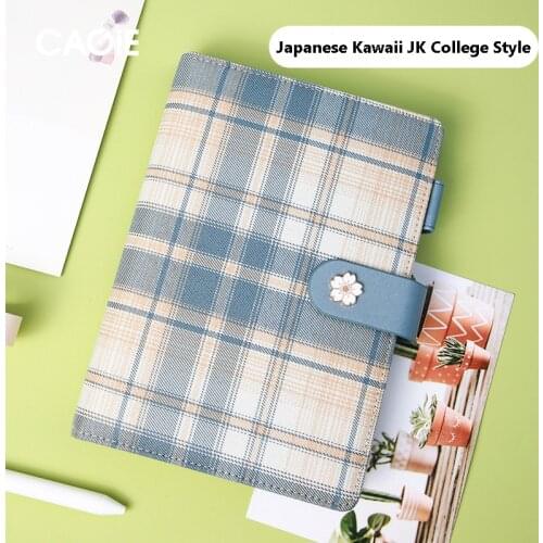 Kawaii B6 Agenda 2021 Daily Planner Notebooks and Journals JK Grid 365 Days Personal Diary Schedule Book School Notepad Supplies