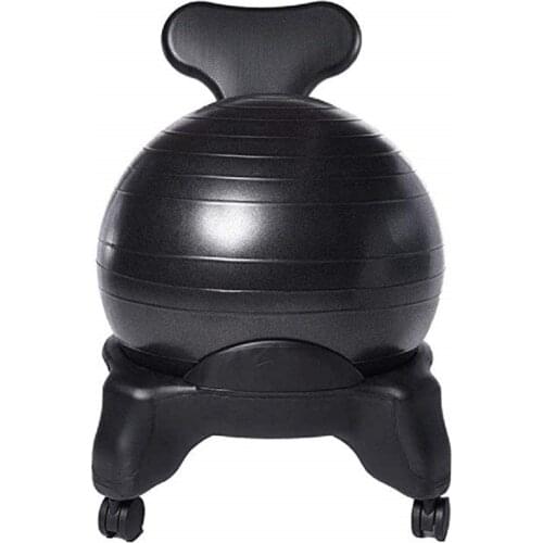 YUEWO Yoga Ball Chair Stretch Ball Office Fitness seat Office Chair Yoga Ball Stool Chair