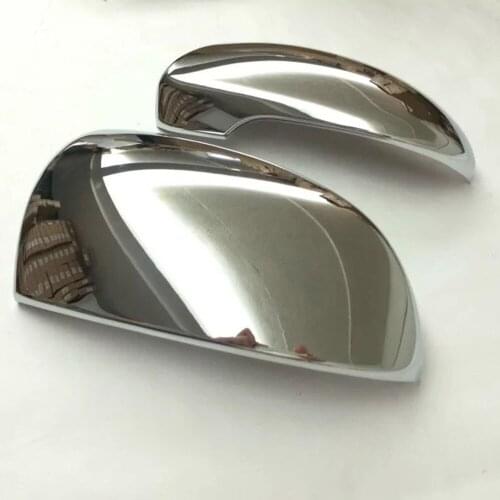 For Hyundai Tucson 2015-2018 2019 2020 Rearview Side View Door Mirror Cover Molding Trim Carbon Fiber Decoration Car Accessories