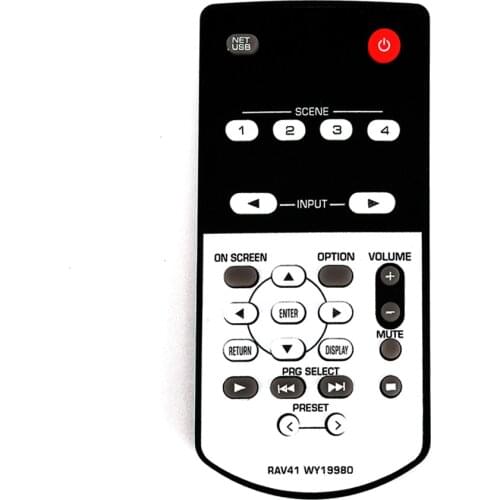 New Remote Control RAV41 WY19980 For Yamaha AV Receiver for RX-A2010 RX-A2010BL RX-A3010 Fernbedienung