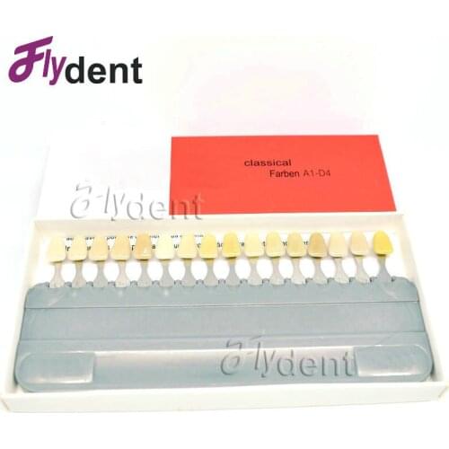 Professional Guide Tooth Shade Classical Shape Dental Whitening Teeth Shade 3D model