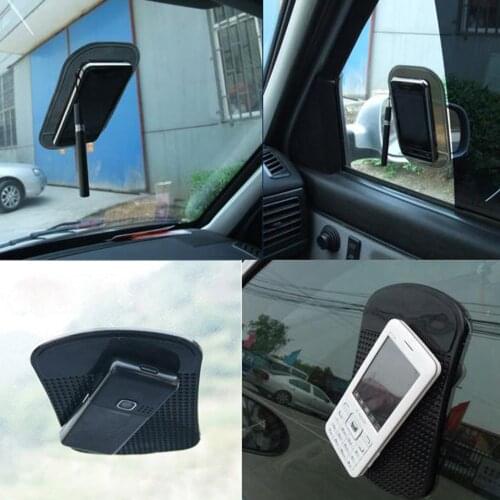 Car Anti-Slip Dash Mat Black Cellphone Holding Dash Pad Car Interior Accessories Brand Black