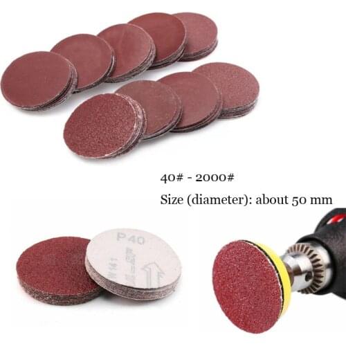 50mm Grit Paper , and polishing pad sandpaper,40/60/80/100/ 120/150/180/240/320 /400/600/800/1000 /2000 sander disc sanding
