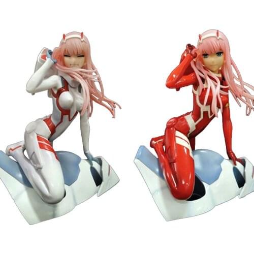Japanese Anime DARLING in The FRANXX Zero Two 02 PVC Action Figure Statue Model Collection Toy Doll Gifts