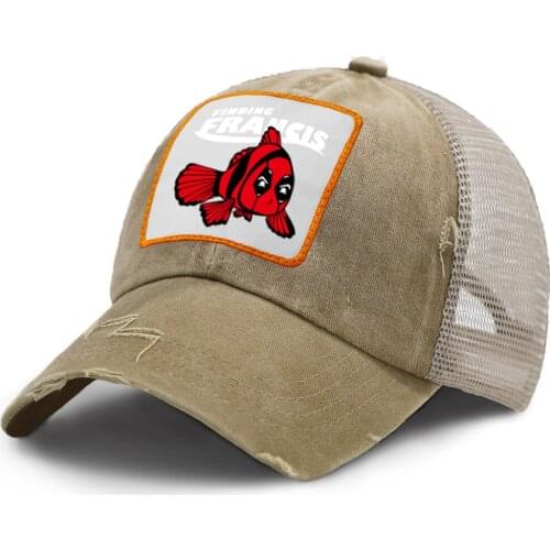 Gold Fish Print Sunscreen Womans Mesh Baseball Cap Light Board Adjustable Snapback Caps For Ladies Sports Casual Brand Czapka