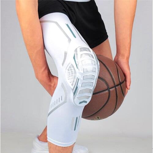 1Pair Sport Knee Pad Crashproof Compression Leg Sleeves Sports Gym Fitness Basketball Football Bicycle Protector Gear Kid Adult
