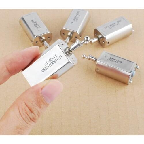 10 Pcs DC3.7V 180 Vibration Motor Strong Magnetic Silver Brush High Speed Strong Vibration For Razor