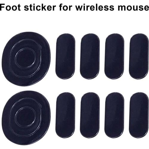 2Sets PTFE Wireless Mouse Feet Skates Pad Mouse Protective Film Cover Pads Mouse Replacement Pads Case for Logitech G304/G305