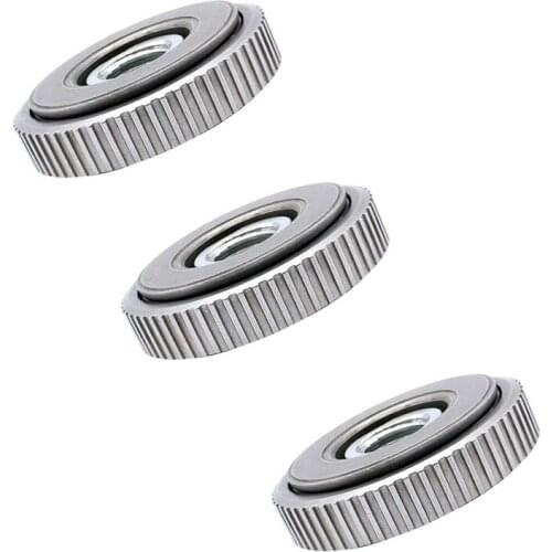 3PCS Angle Grinder M14 Thread Replacement Quick-Release Nut Clamping Equipment Power Tools Self-Locking Pressure Plate