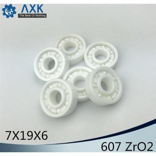 607 Full Ceramic Bearing ( 1 PC ) 7*19*6 mm ZrO2 Material 607CE All Zirconia Ceramic Ball Bearings