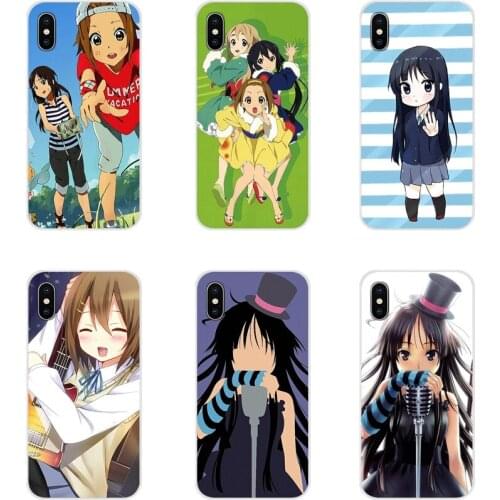 Accessories Phone Cases Covers For Xiaomi Redmi 4A S2 Note 3 3S 4 4X 5 Plus 6 7 6A Pro Pocophone F1 Mio Akiyama k-on Anime