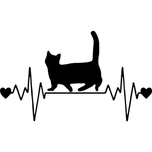 Car Door Cat Car Accessories Exterior Car Styling Car Window Bumper Truck Decal Vinyl Waterproof Car Sticker Graphics,20cm*12cm