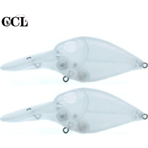 CCLTBA 15PCS Unpainted Crankbait Blank 9.5CM 15G Unpainted Bait 3D Hologram Lure Eyes Hard Lure Bait For Bass Fishing