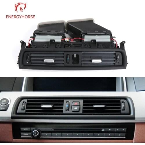 For BMW F10 Dashboard Central Air Conditioner AC Vent Grille Complete Assembly For BMW 5 Series F11 64229166885