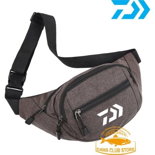 Dawa Fishing Bags Fishing Tackle Bag Water Resistant Oxford Fabric Fishing Storage Bags Sport Crossbody Shoulder Bag Handbag