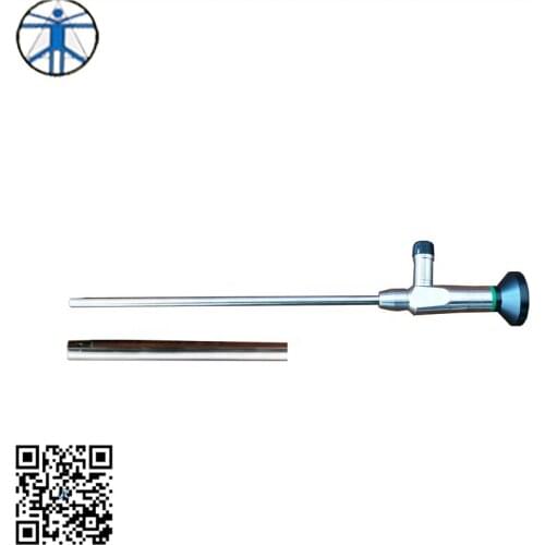 90 degree medical rigid laryngoscope 8mm ENT endoscope