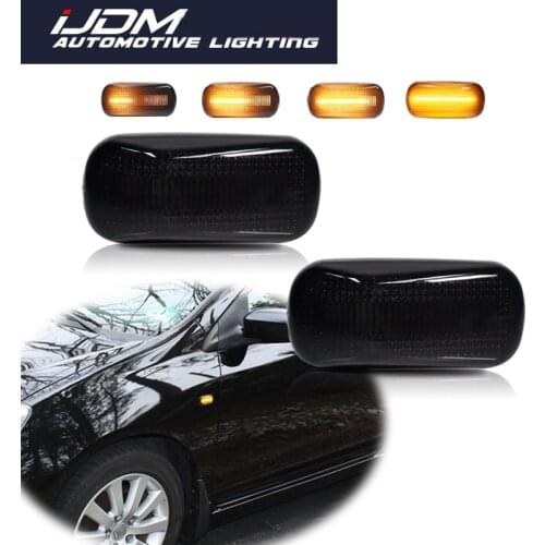 LED Side Marker Lights Turn Signal Lamps For Honda CRV Accord Civic City Fit Jazz Stream HRV S2000 Odyssey Integra Acura RSX NSX
