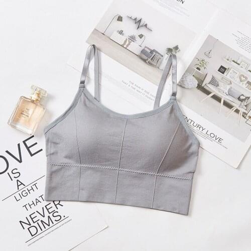 Fashion Beauty Back Wrapped Chest Anti-Emptied push up bra Thoracic Pad fitness Bra Underwear Female lingerie intiamte