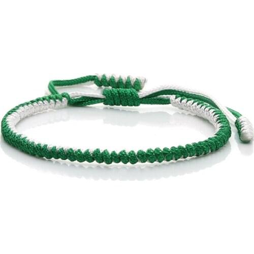 Prayer Braided Bracelet Lucky Rope String Handwoven Men Women Bracelets Bangles Adjustable Size Unisex jewelry Anniversary Gift