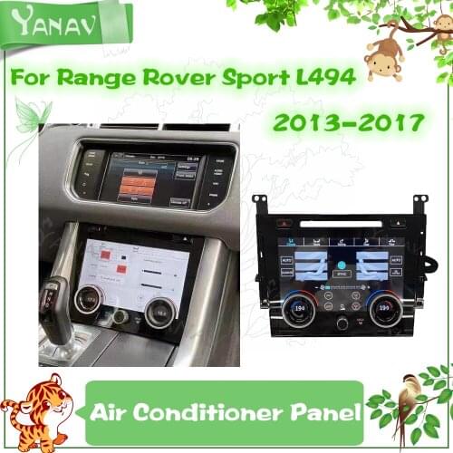 Digital AC Panel For Land Rover Range Rover Sport L494 2013-2017 Touch LCD Air Conditioner Panel Android Multimedia Player