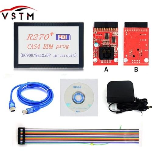 R270+ CAS4 BDM Prog Auto Programming R270 V1.20 programmer For ProfessionalAK90 Auto Key Programme