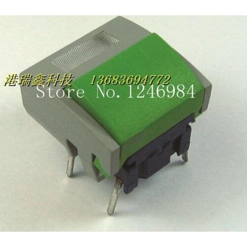 [SA]Denmark MEC box green light gray button switch reset switch micro switch 3ATL6 + 1B02 + 2B031--50pcs/lot