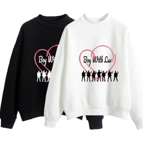 Women Harajuku Oversize Personality Boy Lover Sweatshirt Travel Loose Hoodie Winter Casual Hooded Love Letter Print Pullover New