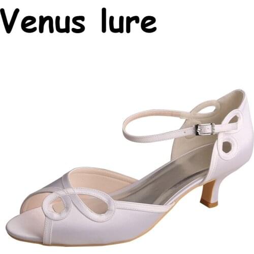 23 Colors Open Toe Court Shoes Size 11 Ladies Peep Toe Dress Shoes White Color