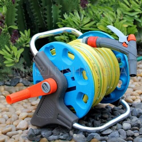 Water Gun Hose Storage 15 Meters Waterwheel Hose Rack Is Not Easy To Rust Tool Small Portable And Easy To Operate