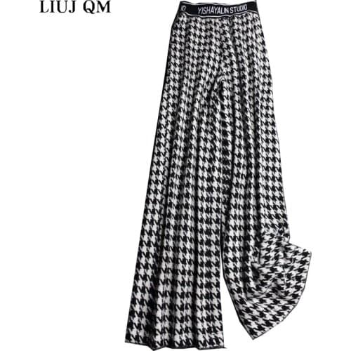 2021 Women Pant Plus Velvet Thick Loose Feet Casual Pants Womens High-waisted Thin Autumn Winter New All-match Sports Pants