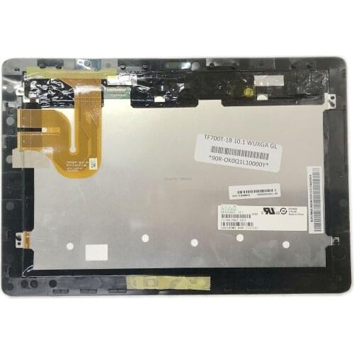 HV101WU1-1E3 LCD LED Screen Touch Screen Digitizer Assembly Frame For BLACK ASUS Tranformer Pad TF700T Tablet TCP10D47 V0.2