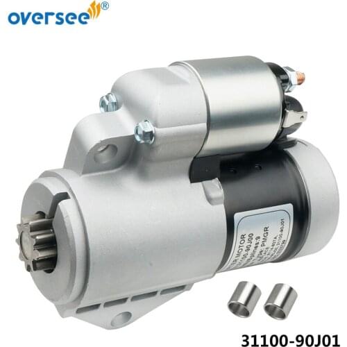 31100-90J01 Marine Start Motor For Suzuki Outboard 4 Storke DF90 DF100A DF100 DF115 DF115A DF140 DF140A, 31100-90J00, S114-837