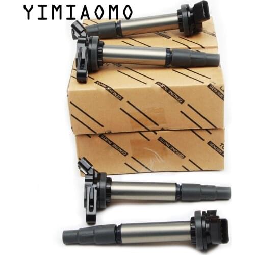 9091902252 Ignition Coil 4PCS For Lexus CT200h Pontiac Vibe Scion xD Toyota Prius 1.8L 9091902258 5DA749475-911UF-596 C1714