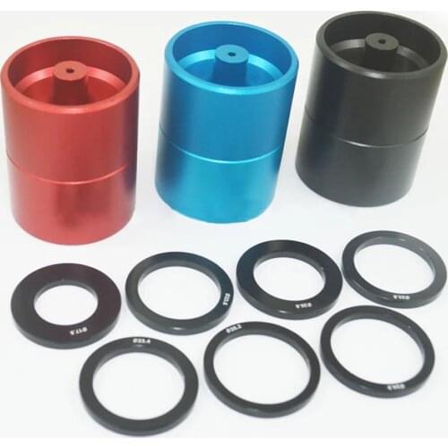 MINI 4WD aluminium legierung werkzeuge für auto räder machen loch puncher blau rot schwarz farbe MJ MODELL