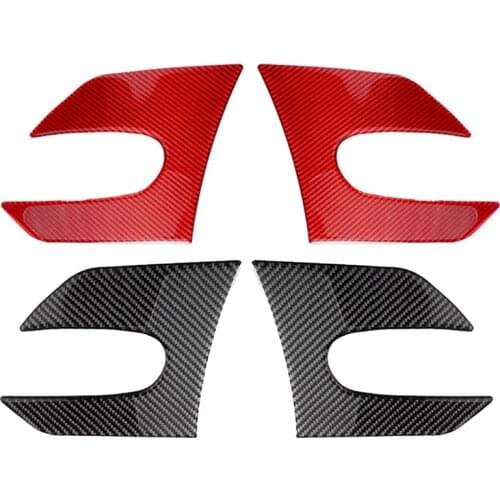 Carbon Fiber Car Side Turn Signal Air Vent Cover Trim Fender Stickers Auto Sticker Decals for Mini Cooper F55/F56