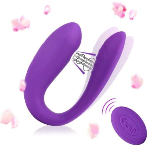 Sucking Dildo Vibrator 10 Modes Sex Toys For Women G Spot Clitoris Stimulator With Remote Control U Shape Sucker Adult Sexo Shop