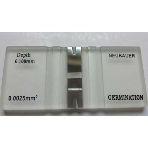 10pcs blood cell counting chamber Hemocytometer with bright line for lab study