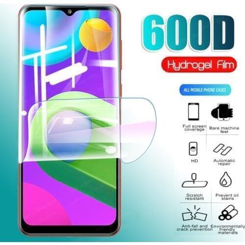 600D Hydrogel Film on the for Samsung Galaxy M02 Screen Protector Film For Samsung M02s M12 M32 M62 Protective Film Not Glass