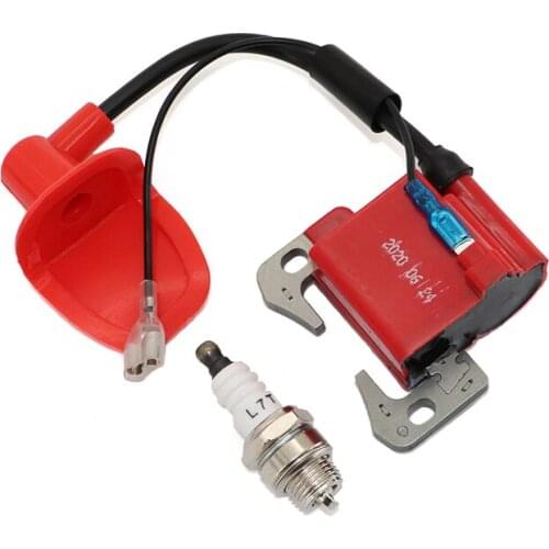 Ignition Coil for 43cc 47cc 49cc Mini Quad Pocket Dirt Bike ATV 2-Stroke Engine part with L7T BM6A spark plug